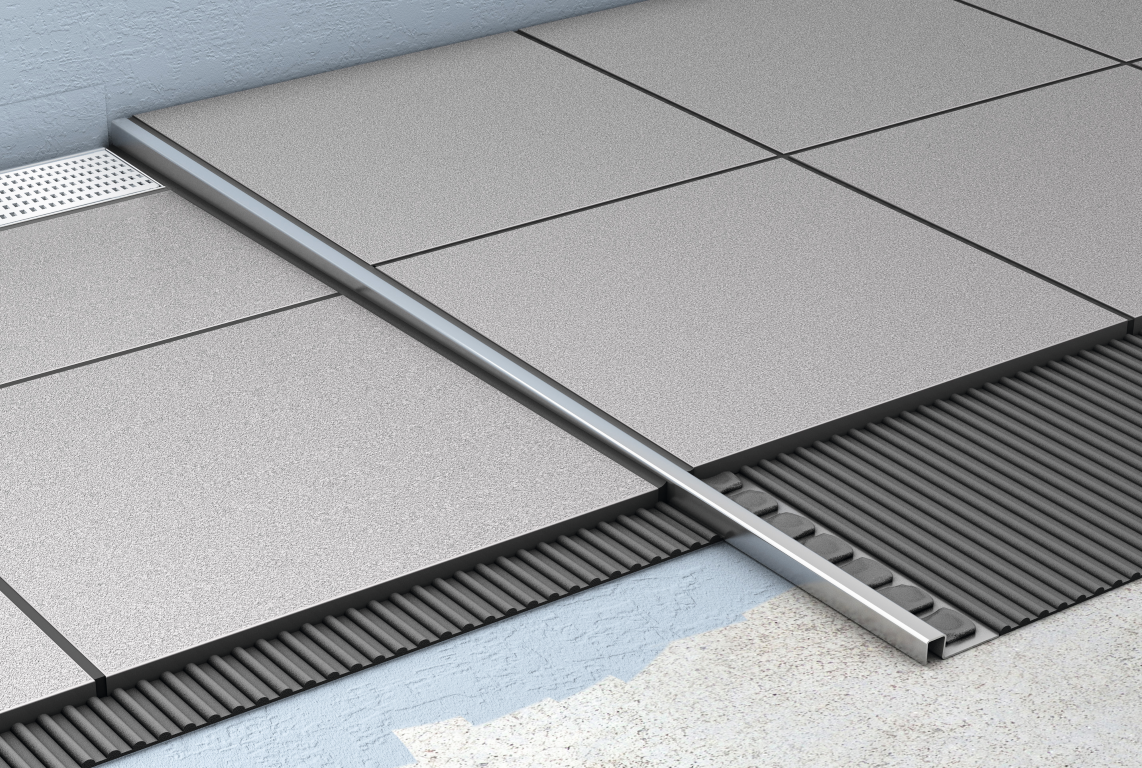 ShowerStep Inbouwvoorbeeld Middel